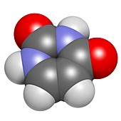 Uracil nucleobase molecule