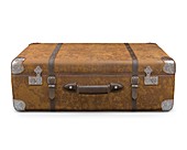 Vintage suitcase,illustration