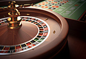 Roulette wheel,illustration