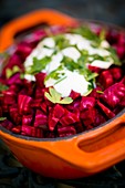 Beetroot with a garnish