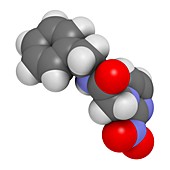 Benznidazole antiparasitic drug molecule