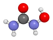 Hydroxycarbamide cancer drug molecule
