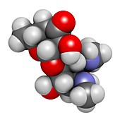 Spectinomycin gonorrhoea drug molecule