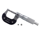 Micrometer measuring ball bearing