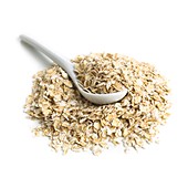 Oats and a spoon