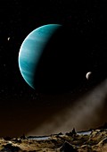 Artwork of Exoplanet HD69830
