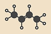 Butene molecule