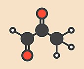 Methylene glycol molecule