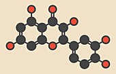 Quercetin plant molecule