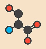 Serine amino acid molecule