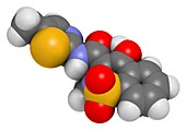 Meloxicam NSAID drug molecule