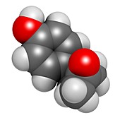 Raspberry ketone molecule