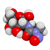 Streptozotocin cancer drug molecule