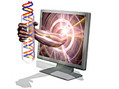 Computers in genetic research