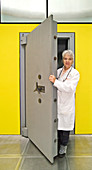 Millennium Seed Bank,cold storage door