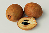 Sapodilla fruits