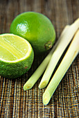 Limes and lemongrass