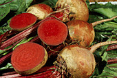 Fresh beetroots