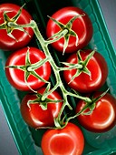 Packaged vine tomatoes