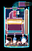 Gas boiler X-ray