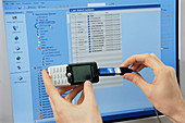 Forensic testing of a mobile phone