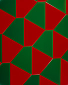 Pattern of quadrilaterals