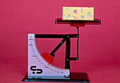 Lever balance,scale in grammes