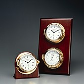 Clocks and a barometer