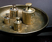 Brass weights