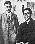 George Uhlenbeck and Samuel Goudsmit in 1926