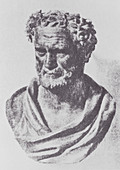 Bust of the Greek mathematician,Archimedes