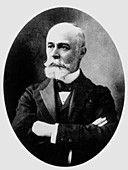 Portrait of French physicist A. H. Becquerel