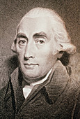 Portrait of the Scottish chemist Joseph Black