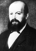 Portrait of German inventor,Gottlieb Daimler