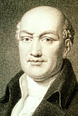 Portrait of French astronomer Jean Delambre