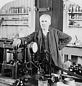 Thomas Edison,US inventor