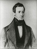 Portrait of American botanist,Asa Gray