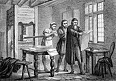Johann Gutenberg,German inventor