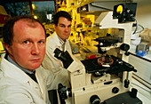 Gene therapy researchers: Drs I. Hart & R. Vile