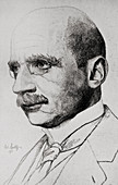 Portrait of German chemist Fritz Haber,1868-1934