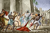 Death of Hypatia in Alexandria