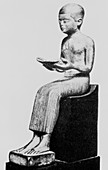 Statue of Imhotep,Ancient Egyptian scholar