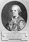 Engraving of Friedrich Anton Mesmer