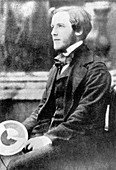 Portrait of the Scottish physicist J.C. Maxwell