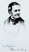 Thomas de Quincey,British author & opium addict