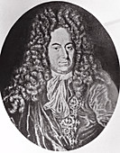 Portrait of Ole Christensen Roemer,1644-1710