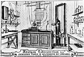 Wilhelm Roetgen's laboratory