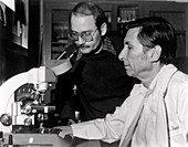 Bacteriologists Charles Shepard & Joseph McDade