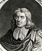 Portrait of Thomas Sydenham,English physician