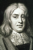 Portrait of English physician Thomas Sydenham